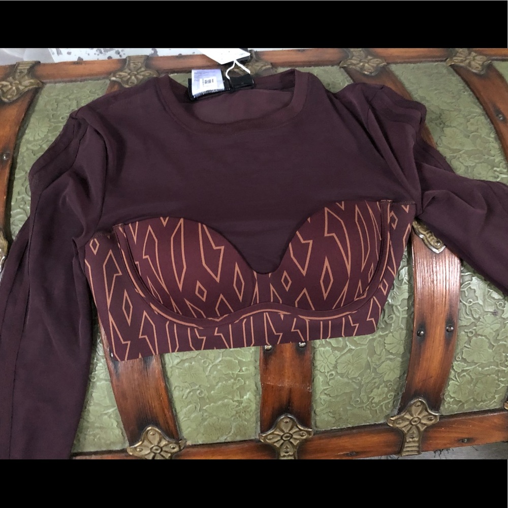 Ivy Park Monogram Crop Top